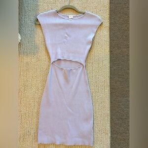 Wilfred Lavender Mini Dress